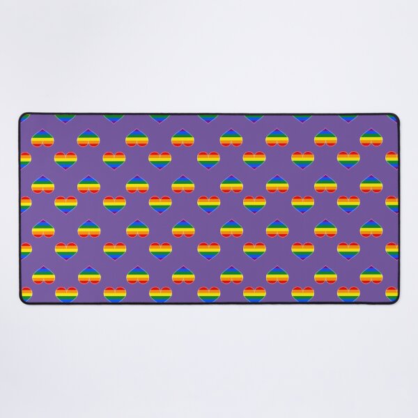 Item preview, Gay Rainbow Pride Heart [Purple Edition] designed and sold by Roxzania.