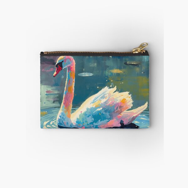 Artikelvorschau, Colorful Abstract Swan entworfen und verkauft von SeaStarAlex.