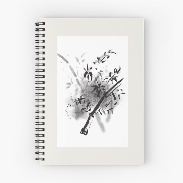Item preview, Japanese painting in black Sumi-e style. designed and sold by TMZartes.