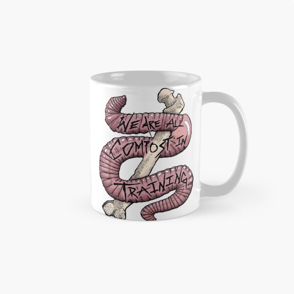 Item preview, We Are All Compost in Training (Color) designed and sold by SlugsNeedHugs.