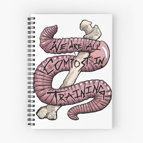 Item preview, We Are All Compost in Training (Color) designed and sold by SlugsNeedHugs.
