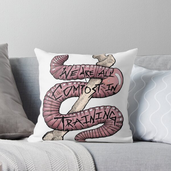 Item preview, We Are All Compost in Training (Color) designed and sold by SlugsNeedHugs.