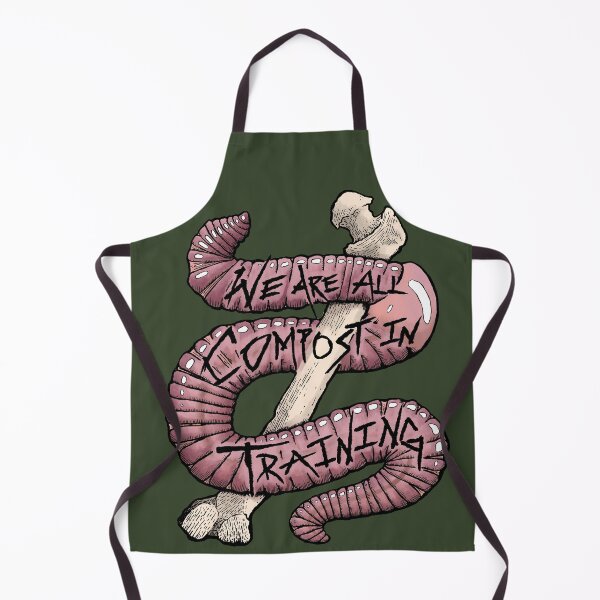 Item preview, We Are All Compost in Training (Color) designed and sold by SlugsNeedHugs.