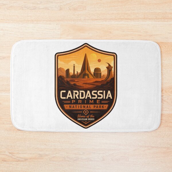 Item preview, Cardassia Prime National Park – Sci Fi Vintage designed and sold by FrontierCosmic.