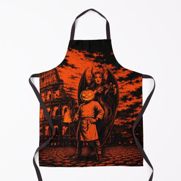 Item preview, Headless Horseman Coliseum Chef – Supernatural Horror Art designed and sold by TheHorsemanRidesAgain.