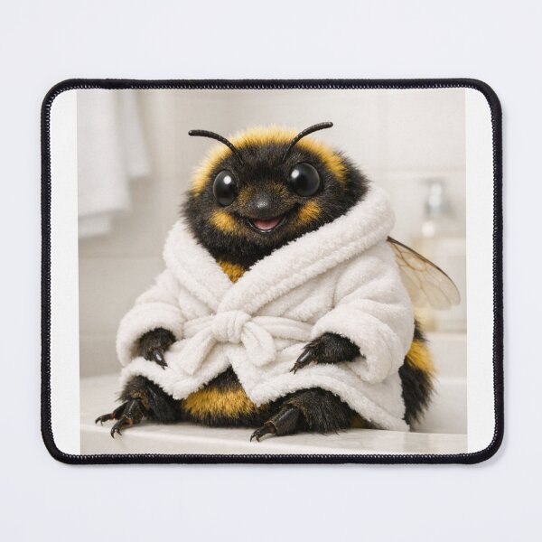 Item preview, Cozy Bathrobe Bumblebee designed and sold by Sillytoe.