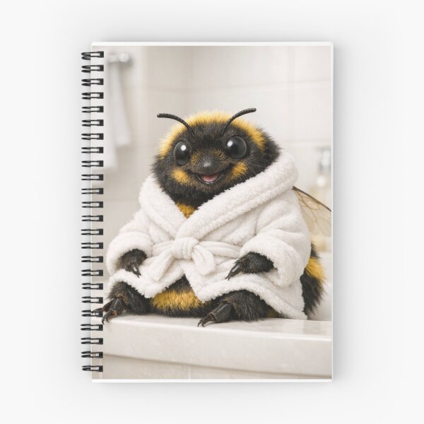 Item preview, Cozy Bathrobe Bumblebee designed and sold by Sillytoe.