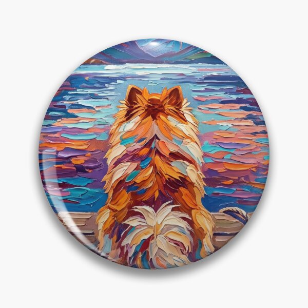 Item preview, On The Dock - Pomeranian designed and sold by AjaTrier.