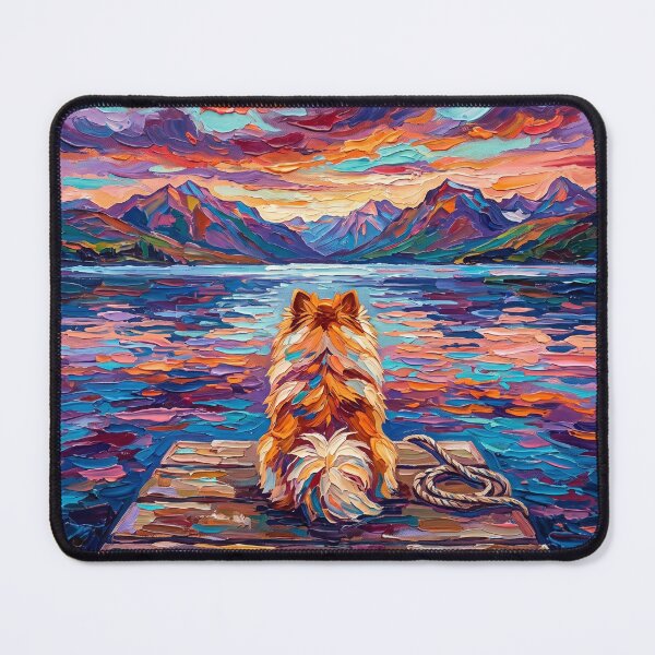 Item preview, On The Dock - Pomeranian designed and sold by AjaTrier.