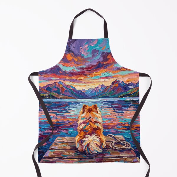 Item preview, On The Dock - Pomeranian designed and sold by AjaTrier.