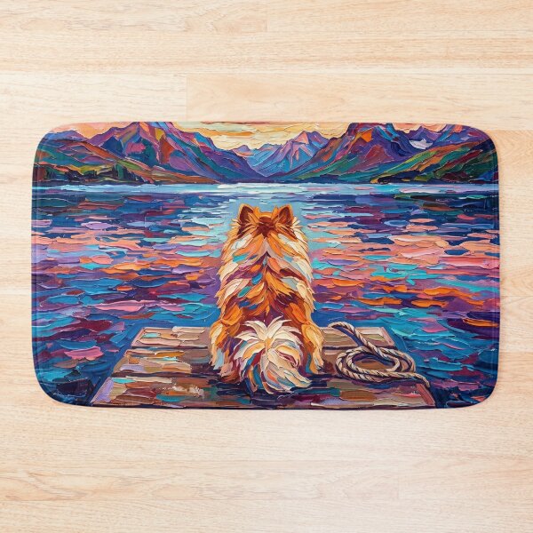 Item preview, On The Dock - Pomeranian designed and sold by AjaTrier.