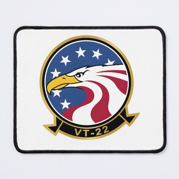 Item preview, US Navy VT-22 Golden Eagles Training Squadron Patch Emblem designed and sold by CharlieDesings.