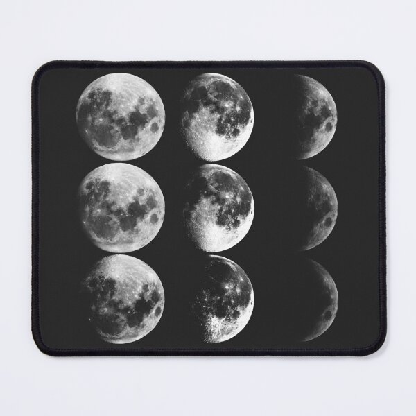 Item preview, Moon Phases Grid Astronomy Aesthetic Artwork designed and sold by The secret storage room.