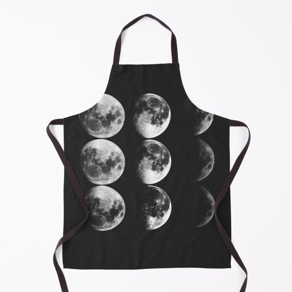 Item preview, Moon Phases Grid Astronomy Aesthetic Artwork designed and sold by The secret storage room.