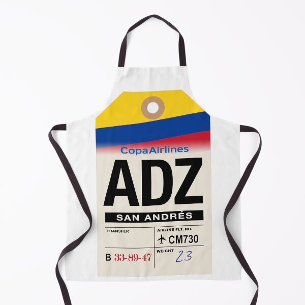 Item preview, San Andrés (ADZ) Colombia Airline Luggage Tag designed and sold by travelwitheric.