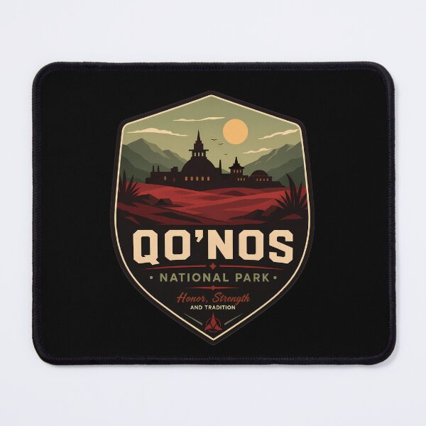 Item preview, Qo Nos Warrior World Retro Sci-Fi designed and sold by FrontierCosmic.
