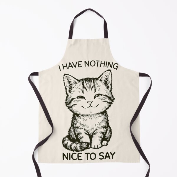 Item preview, Funny Sarcastic Cat - I Have Nothing Nice To Say designed and sold by legendaryskins.