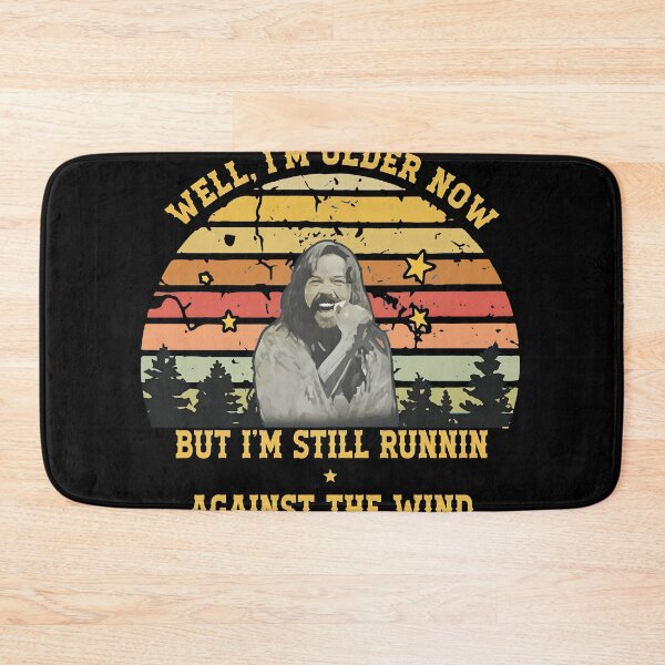 Item preview, Retro Older Runnin Against The Wind Sunset Graphic designed and sold by RoseArtGraphic.