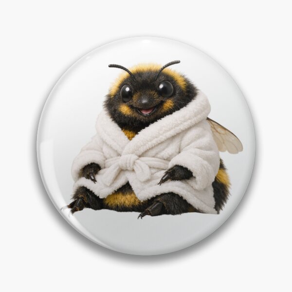 Item preview, Relaxing Bathrobe Bumblebee designed and sold by Sillytoe.
