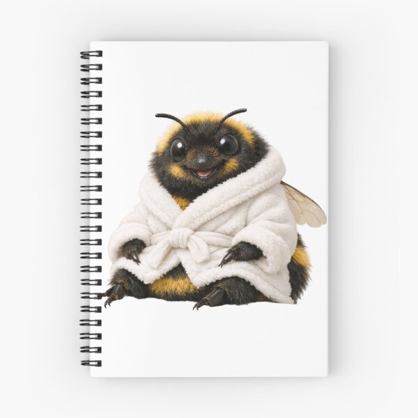Item preview, Relaxing Bathrobe Bumblebee designed and sold by Sillytoe.