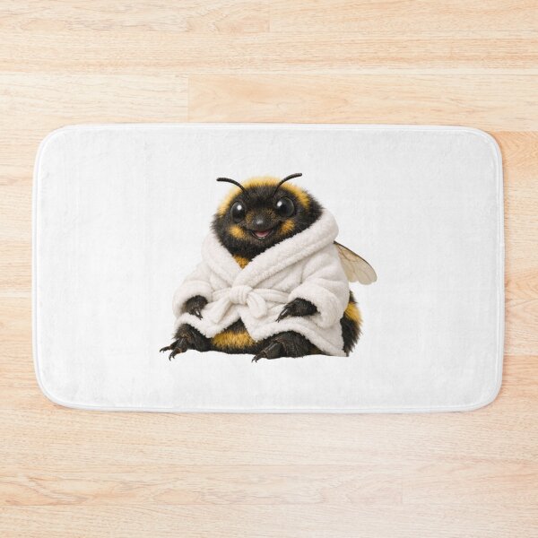 Item preview, Relaxing Bathrobe Bumblebee designed and sold by Sillytoe.