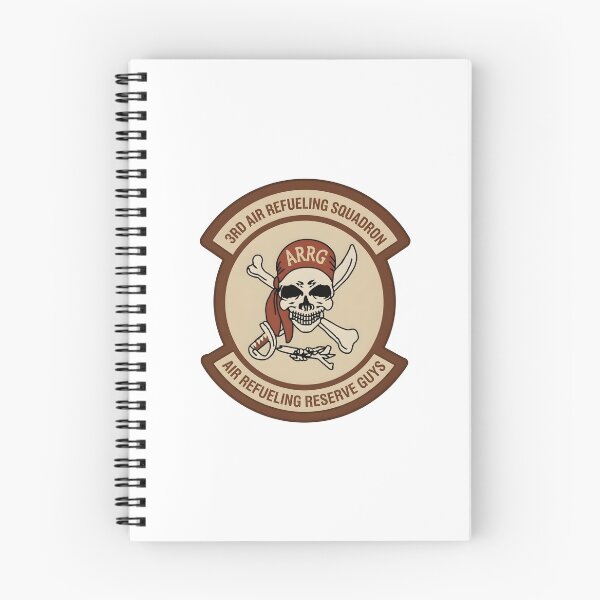 Item preview, USAF 3rd Air Refueling Squadron ARRG Pirate Patch Emblem designed and sold by CharlieDesings.
