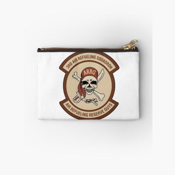 Item preview, USAF 3rd Air Refueling Squadron ARRG Pirate Patch Emblem designed and sold by CharlieDesings.
