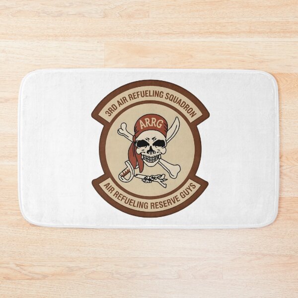 Item preview, USAF 3rd Air Refueling Squadron ARRG Pirate Patch Emblem designed and sold by CharlieDesings.