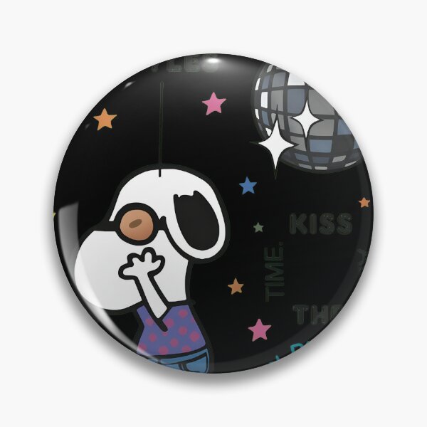 Item preview, Dancing Canine Disco Star Art designed and sold by RoseArtGraphic.