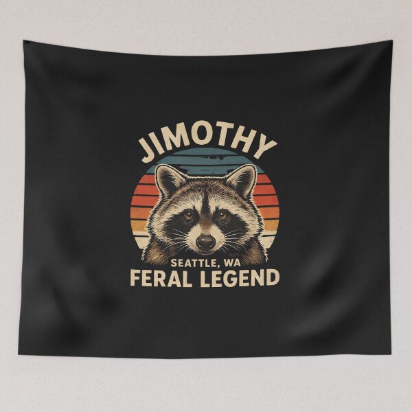 Item preview, Vintage Raccoon Feral Legend designed and sold by dragonbol023.