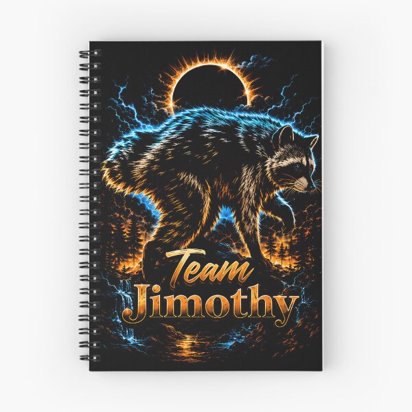 Item preview, Team Jimothy Raccoon Wildlife Nature Graphic  designed and sold by BornBorn.