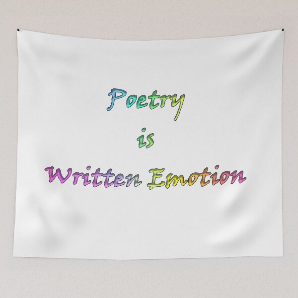 Item preview, Poetry Is Written Emotion designed and sold by KATKattalestv.