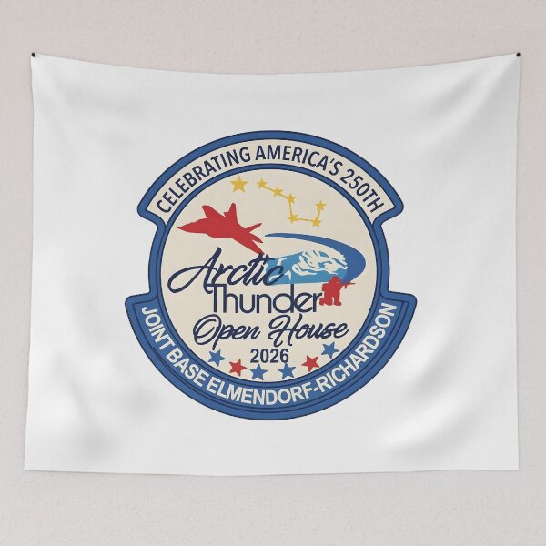 Item preview, Arctic Thunder Open House 2026 – JBER Semiquincentennial Patch Emblem designed and sold by CharlieDesings.