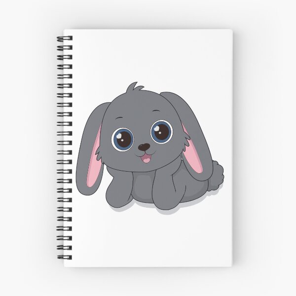 Item preview, Cute Little Gray Forest Bunny designed and sold by MascarenoM.