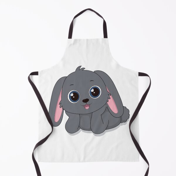 Item preview, Cute Little Gray Forest Bunny designed and sold by MascarenoM.