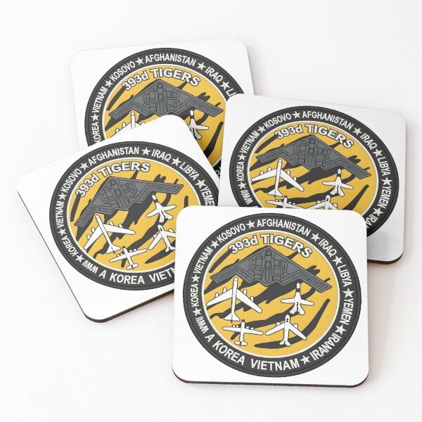Item preview, USAF 393d Bomb Squadron Tigers B-2 Spirit Campaign History Patch Emblem designed and sold by CharlieDesings.