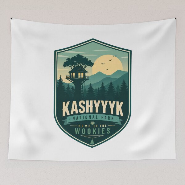 Item preview, Kashyyyk - National Park designed and sold by FrontierCosmic.
