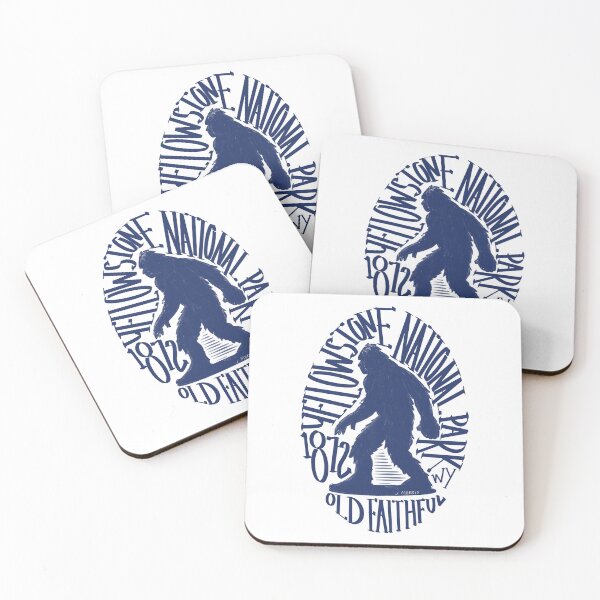 Item preview, Yellowstone National Park Bigfoot Design designed and sold by John Morris Illustration.