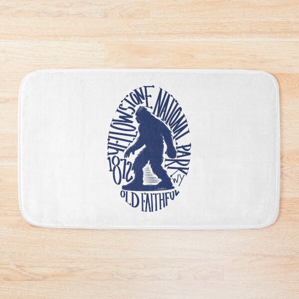 Item preview, Yellowstone National Park Bigfoot Design designed and sold by John Morris Illustration.
