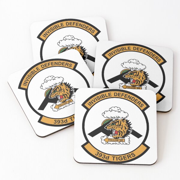 Item preview, USAF 393d Tigers Invisible Defenders B-2 Spirit Patch Emblem designed and sold by CharlieDesings.