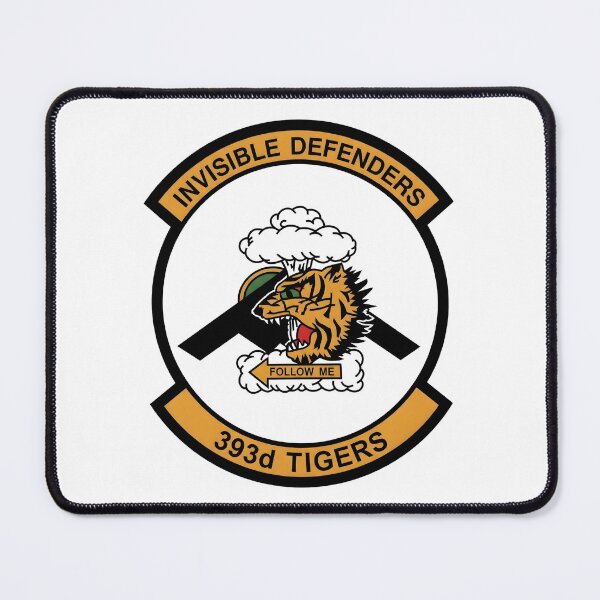 Item preview, USAF 393d Tigers Invisible Defenders B-2 Spirit Patch Emblem designed and sold by CharlieDesings.