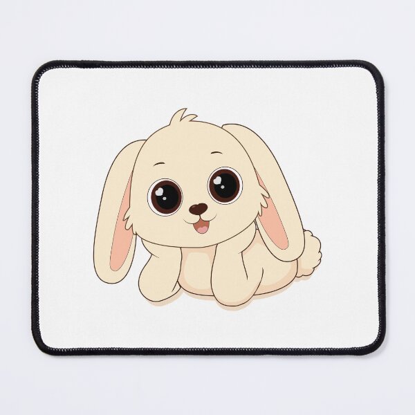 Item preview, Cute Little White Forest Bunny designed and sold by MascarenoM.