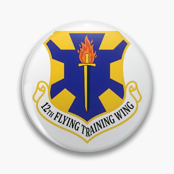 Item preview, USAF 12th Flying Training Wing Crest Patch Emblem designed and sold by CharlieDesings.