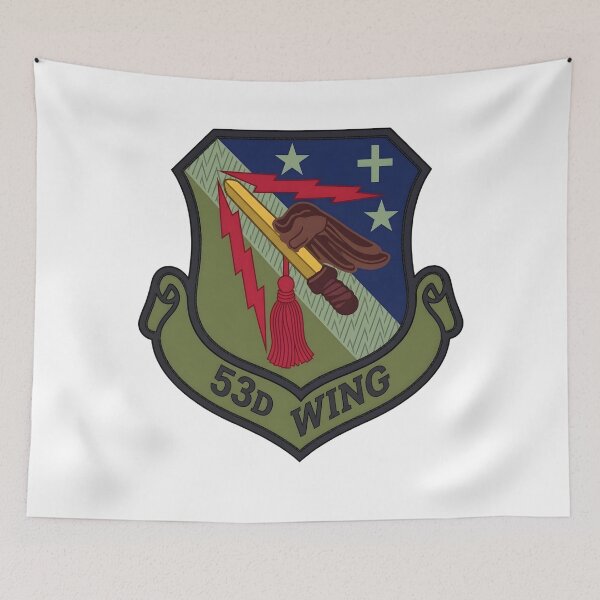 Item preview, USAF 53d Wing OCP Subdued Crest Patch Emblem designed and sold by CharlieDesings.