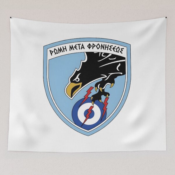 Item preview, Hellenic Air Force Tactical Air Force Command Patch Emblem designed and sold by CharlieDesings.