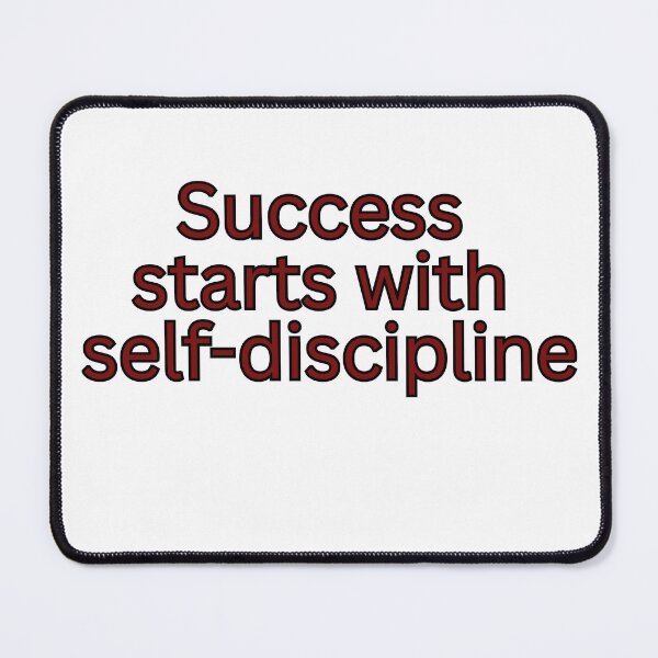 Item preview, Success starts with self-discipline-discipline quote designed and sold by Omer's store.