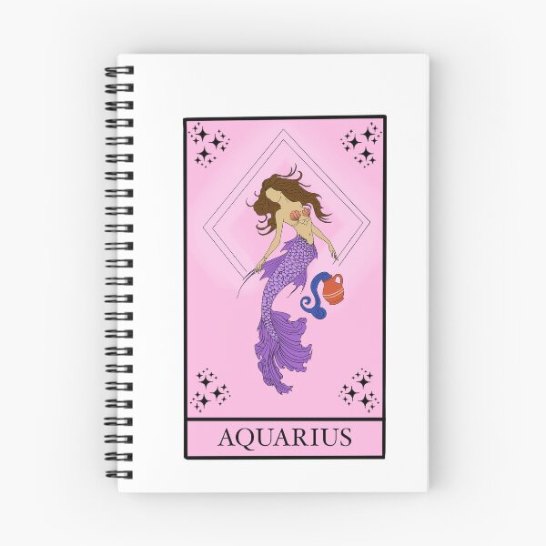 Item preview, Pink Aquarius tarot card designed and sold by Designsbyleahhh.