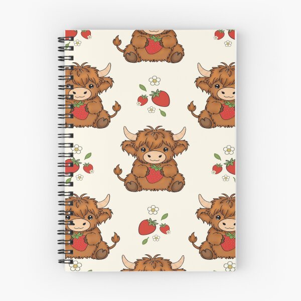 Item preview, Strawberry Highland Cow designed and sold by st7nnlng.
