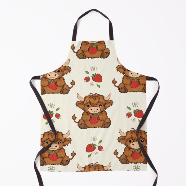 Item preview, Strawberry Highland Cow designed and sold by st7nnlng.