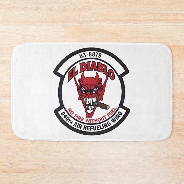 Item preview, USAF 940th Air Refueling Wing El Diablo KC-135 Patch Emblem designed and sold by CharlieDesings.